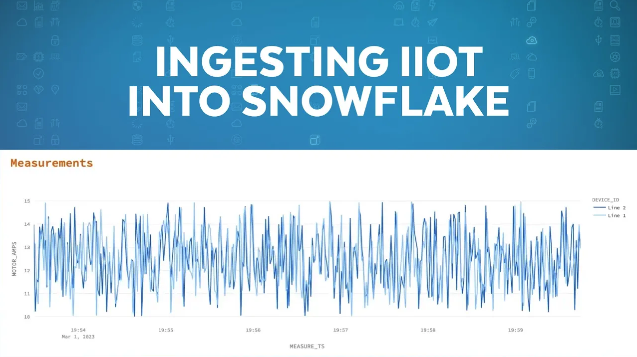 Industrial Iot Data Bridge Using Snowpipe Streaming Snowflake Developers